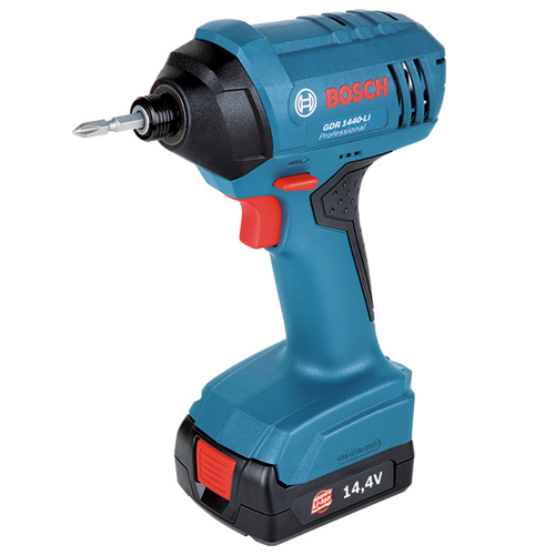 BOSCH CORDLESS IMPACT DRIVER 130NM 14.4V, 2900RPM GDR1440-LI